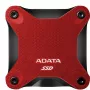 SSD esterno ADATA SD620 1 TB, portatile USB 3.2 Gen 2 (Micro-USB B), velocità di lettura 520 MB/s, velocità di scrittura 460 MB/s, antishock, rosso