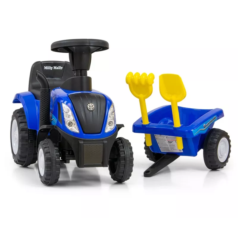 Auto scivolo milly mally New Holland T7 trattore, modello 27652, blu