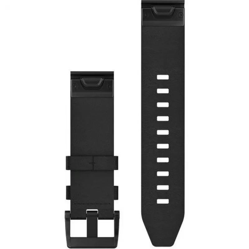 Cinturino Garmin QuickFit nero Leather 010-12740-01