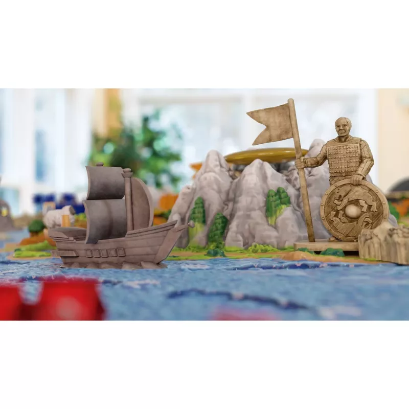 Gioco da tavolo Kosmos KOO Catan 3D – set di espansione Seefahrer + Städte & Ritter