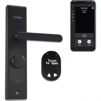Serratura elettronica Shelly LOQED – Smart Lock, versione nera