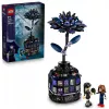 Set LEGO Wednesday 76784 fiore Dahlia nero — modello decorativo, 358 pezzi, 9+ anni