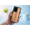 Custodia per cellulare Man and Wood per Samsung Galaxy S20 Ultra — cappuccino nero