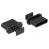 Cappuccio di protezione per connettore femmina DeLOCK 64013 USB Type-C nero