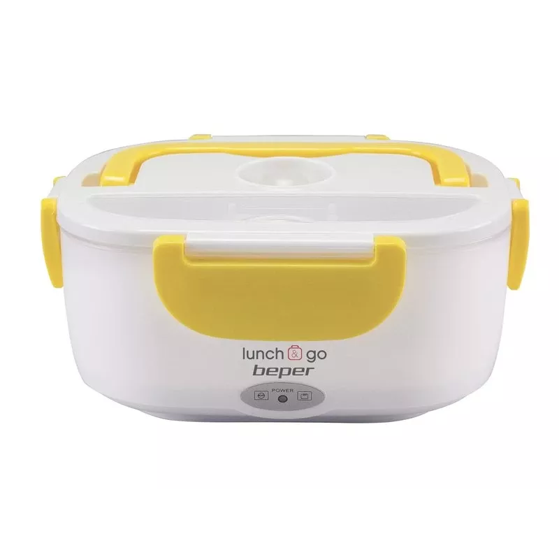 Portavivande elettrico Beper 90.920G – scaldavivande 1 L, giallo