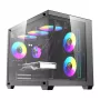 Case per computer DarkFlash B275 PRO (nero) con 6 ventole preinstallate