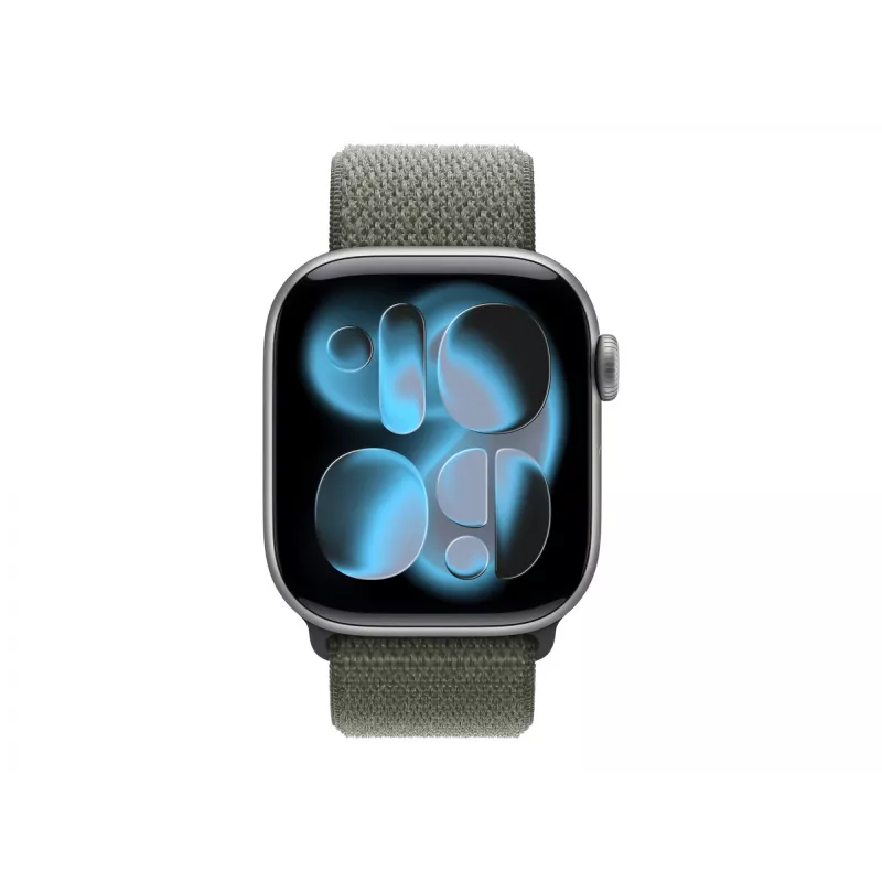 Cinturino Apple MFFD4ZM/A accessorio per smartwatch verde nylon