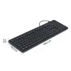 Tastiera con filo CK-100 nero