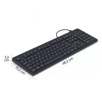 Tastiera con filo CK-100 nero