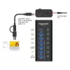 DeLOCK 64326 hub interfaccia USB 3.2 Gen 2 (3.1 Gen 2) Type-C 10000 Mbit/s nero