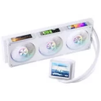 Dissipatore CPU a liquido AiO Jonsbo TF3-360SCW 360 mm, ARGB, bianco