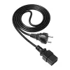 Akyga cavo alimentazione server CEE 7/7 a IEC C19, 250 V, 1,8 m (AK-UP-01)