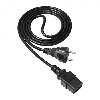 Akyga cavo alimentazione server CEE 7/7 a IEC C19, 250 V, 1,8 m (AK-UP-01)