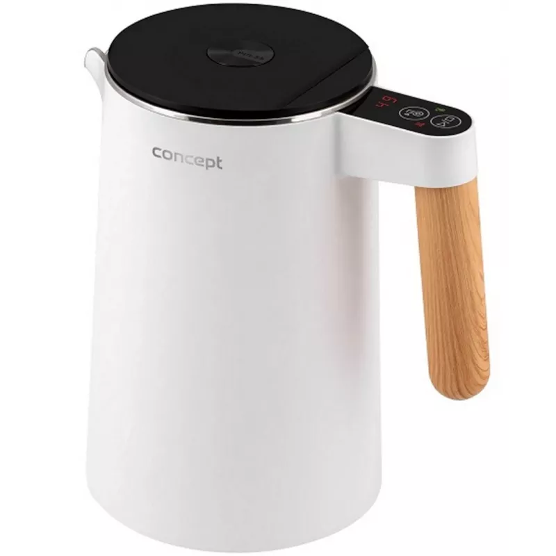 Bollitore in acciaio inox bianco 1,5 l Salt & Pepper Concept RK3300