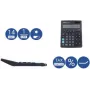 MAUL MXL 14 calcolatrice da tavolo nera (7267490)