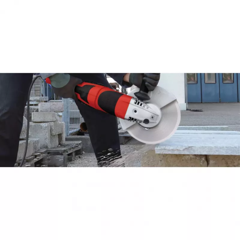 Set dischi diamantati per smerigliatrice angolare EINHELL 230×22,23×1,8 mm, corona turbo, 2 pezzi