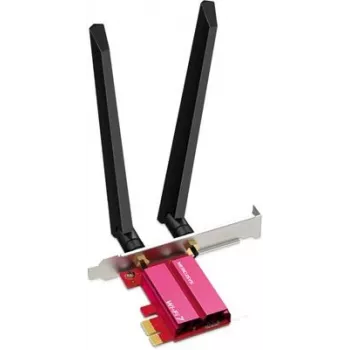 Adattatore PCIe tri-band WiFi 7 MERCUSYS MA47BE — connettività WLAN ad alta velocità