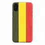 Custodia per smartphone man and wood per iPhone X/XS — Reggae nero, guscio rigido protettivo con retro