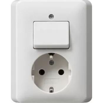 Presa GIRA 017603 CEE 7/3 bianco