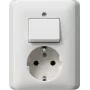 Presa GIRA 017603 CEE 7/3 bianco