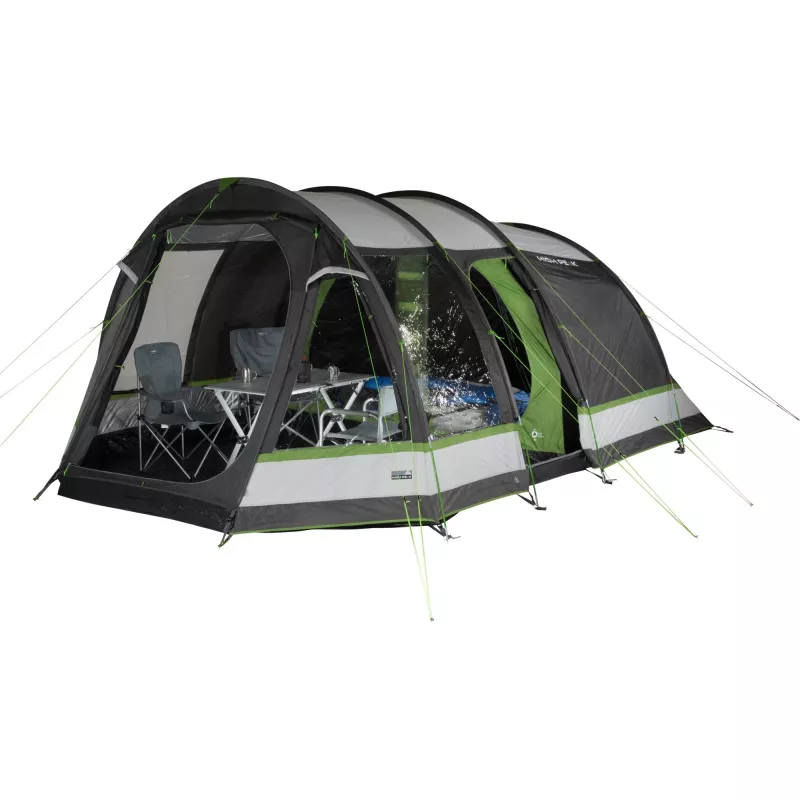 Tenda tunnel familiare High Peak Bozen 5.0 (grigio/verde)