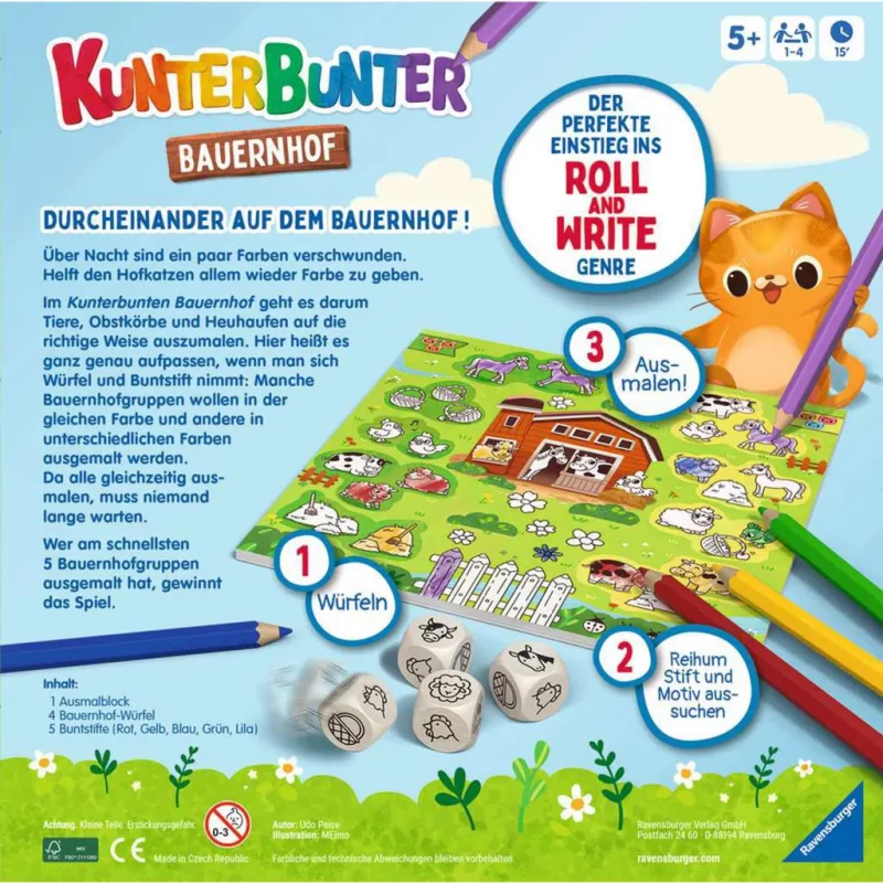 Kunterbunter Bauernhof, gioco da tavolo