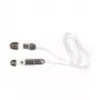 Sbox 2IN1W USB->Micro USB+IPH.5 M/M 1M bianco