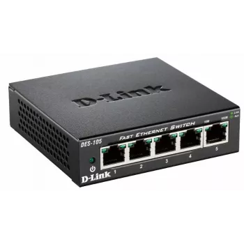 D-Link DES-105 unmanaged L2 nero