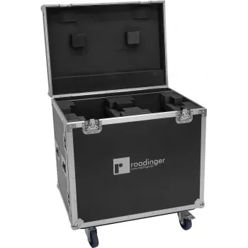 Flightcase Roadinger per 2x DMH-380 – custodia da trasporto resistente, modello 31005242