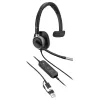 Cuffia con filo USB monaurale Poly Mission 615 — peso 117,5 g
