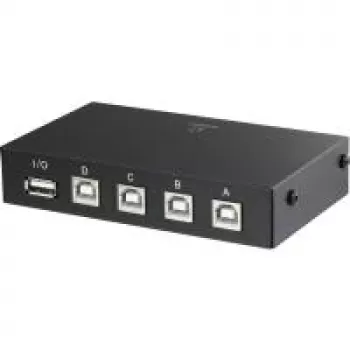 Switch USB Renkforce RF-4106952 – 4 porte USB 2.0, nero