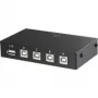 Switch USB Renkforce RF-4106952 – 4 porte USB 2.0, nero