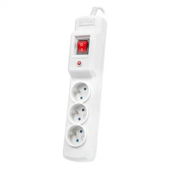 Ciabatta ARMAC MULTI M3 PROTECTING POWER STRIP, 3 prese, cavo 3 m, grigio