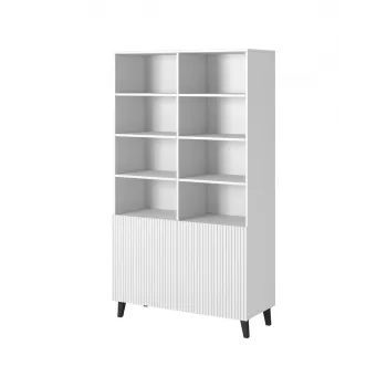 Scaffale PAFOS 100x40x176,5 cm bianco opaco