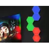 Pannello LED RGB da incasso TRACER Smart Hexagon Tracer 47256 Ambience TRAOSW47256