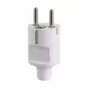 ABL 100000046 Spina compatta. SCHUKO & fr-be. TPE. Grigio. IP20. Tipo 1505