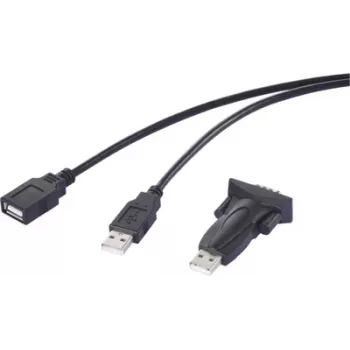 Adattatore seriale USB 2.0 Renkforce [1x - 1x connettore maschio RS232] (RF-6801264)