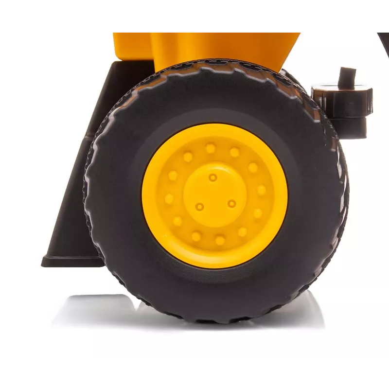 Escavatore scivolo milly mally 5298 – escavatore scivolo per bambini con design realistico e costruzione stabile