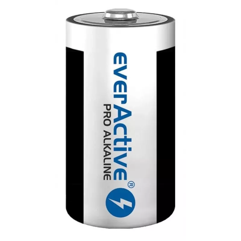 Batterie alcaline everActive Pro LR14 C 1,5 V 8000 mAh — 2 pz.