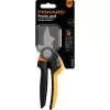 Fiskars X-Series P941 cesoie da giardino a incudine nero, arancione