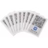 Hekatron Service Codes Mein HPlus modello 30-6800118-01-01 — set con 10 adesivi con codice di servizio