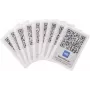 Hekatron Service Codes Mein HPlus modello 30-6800118-01-01 — set con 10 adesivi con codice di servizio
