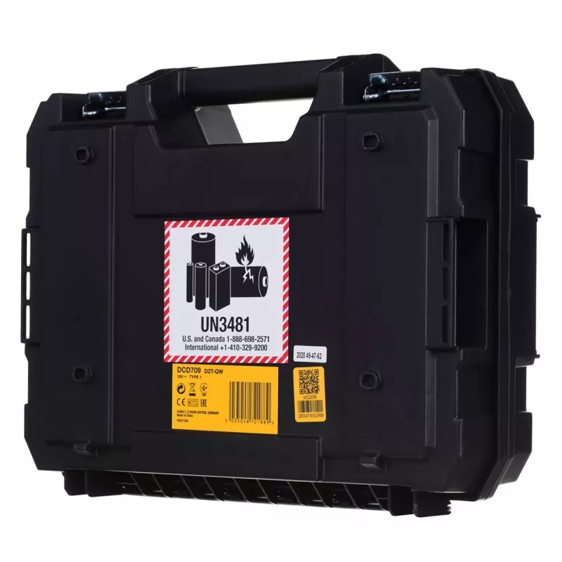 Dewalt DCD709D2T avvitatore a impulsi con batteria e caricabatterie