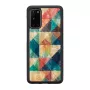 Custodia protettiva iKins per Samsung Galaxy S20 — Mosaic nero