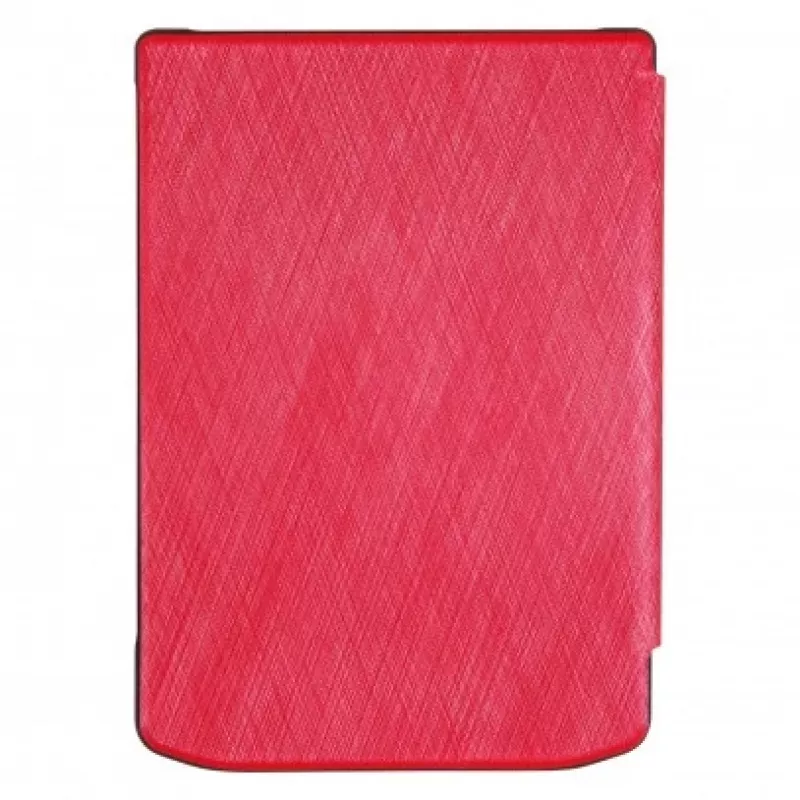 PocketBook H-S-634-R-WW Shell cover per Verse / Verse Pro da 15,2 cm (6 pollici), microfibra/PU, rosso