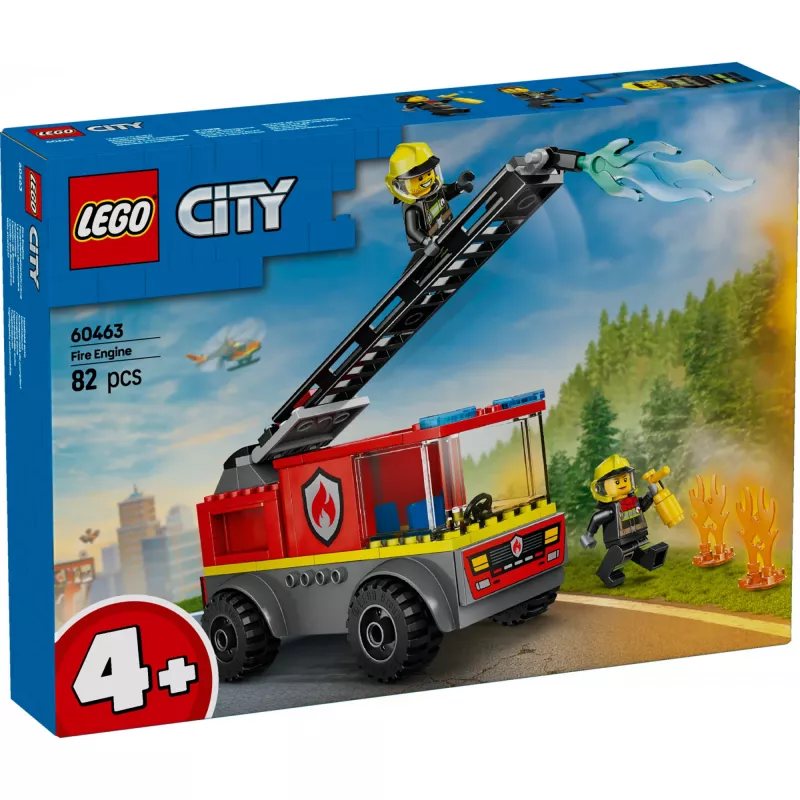 LEGO CITY 60463 Camion dei pompieri con scala