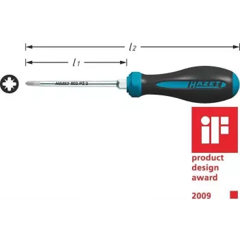 Hazet HEXAnamic cacciavite Pozidriv PZ2 (802-PZ2)