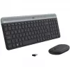 Combo tastiera e mouse Logitech MK470 sottile Combo
