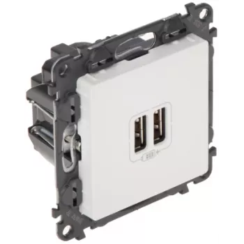 Presa di ricarica a parete Legrand Valena Life USB modello LE-753112 con porte USB integrate
