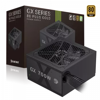 Alimentatore Gamemax, 80 PLUS, Gold | GX 700G | 700 W | non modulare